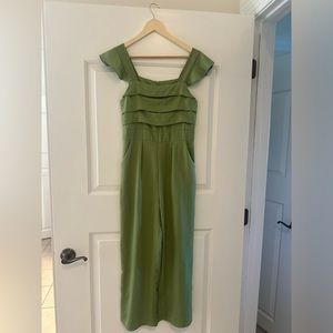 Sage green jumpsuit